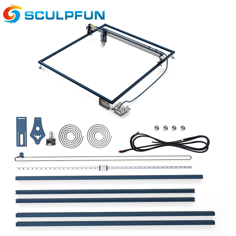 

SCULPFUN S10/S30 Series 890x900mm Engraving Area Expansion Kit Directly Installed Suitable For S10/S30/S30 Pro/S30 Pro Max
