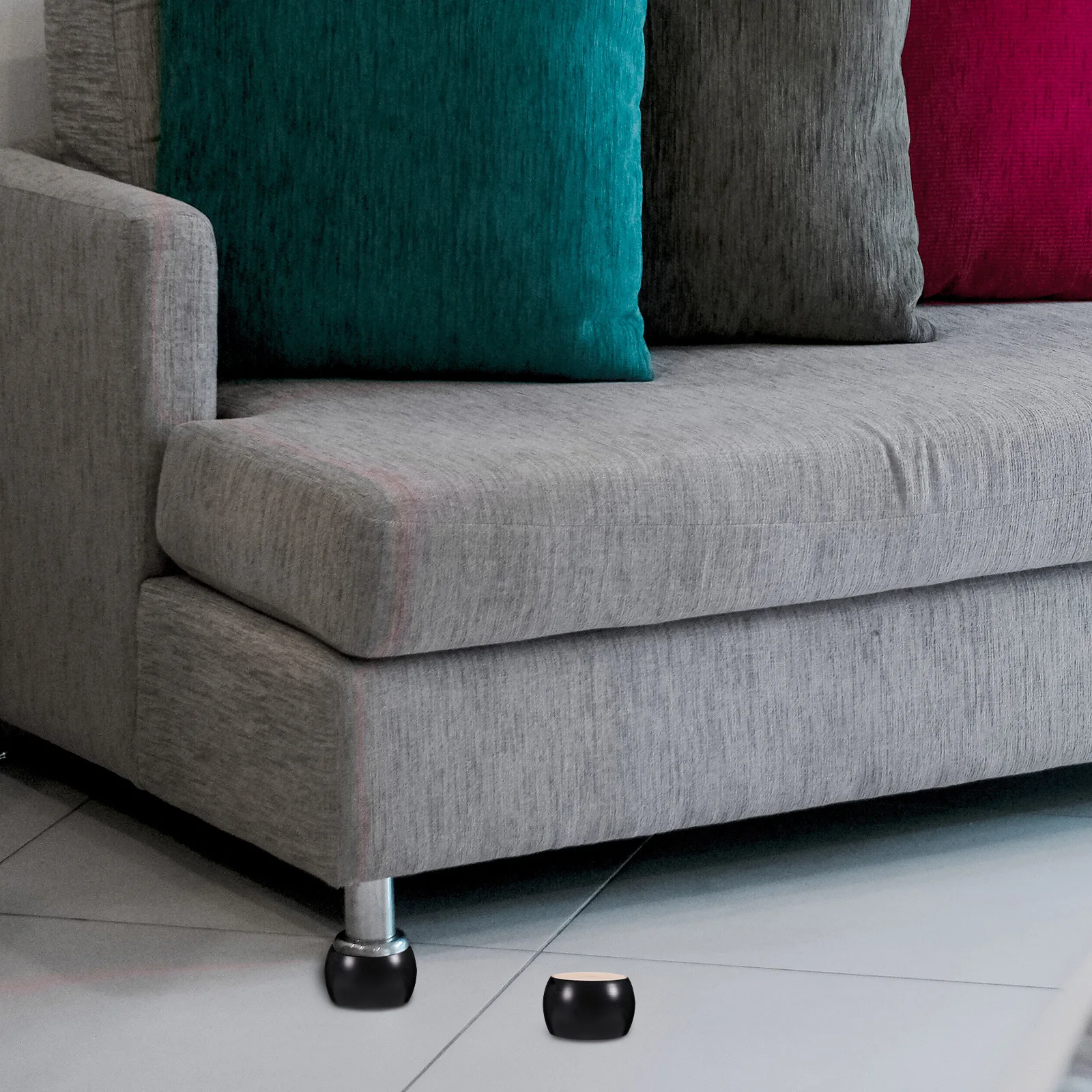 6Pcs Wood Furniture Feet Durable Sofa Legs for Bed Table Chair Unique Shape High Load Capacity Stable Structure