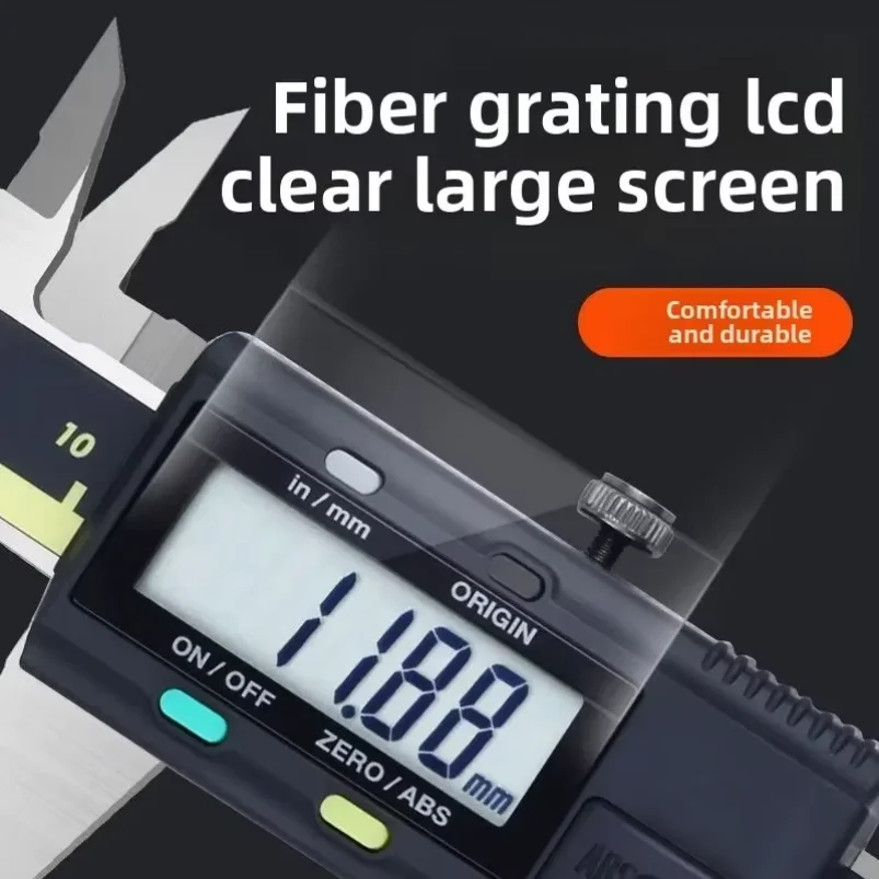 أداة الفرجار الرقمي معاير Pied a Coulisse أدوات التفتيش وظيفة قياس أدوات تحليل القياس