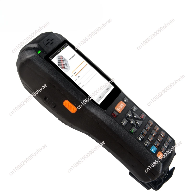 Rugged Parking Bus Ticket Machine Handheld Inventory Management PDA with Printer for E-ticket System