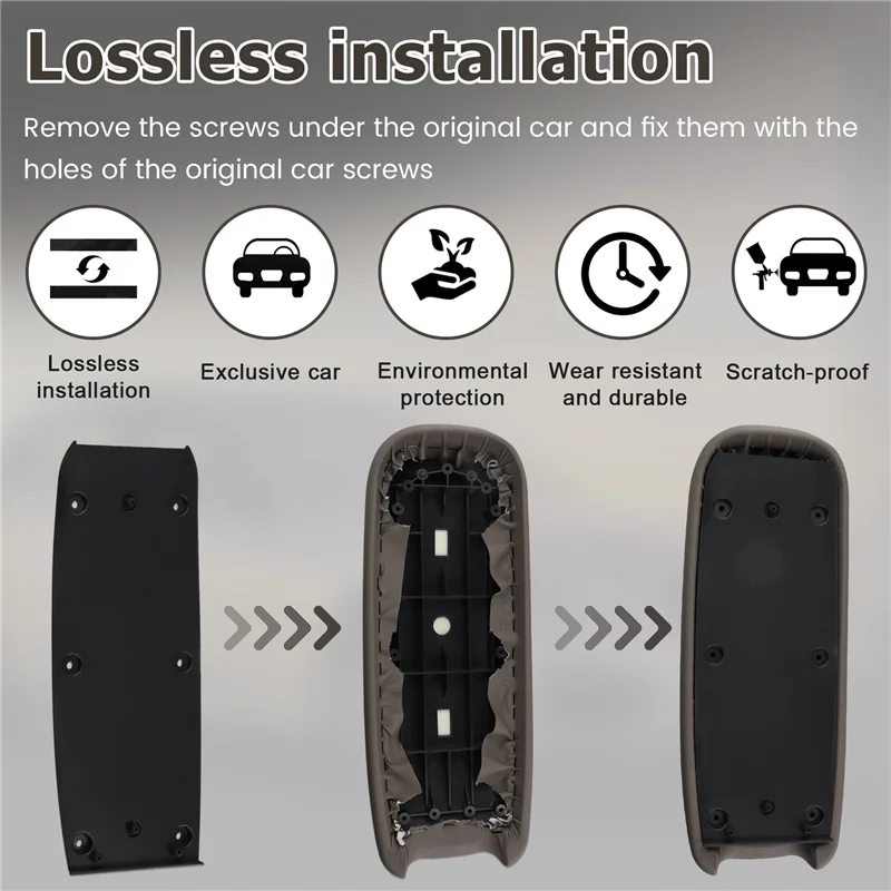 

A80X-925-002 Car Center Console Lid Armrest Cover Replacement For Chevy Blazer 1998-2004 15718163AM