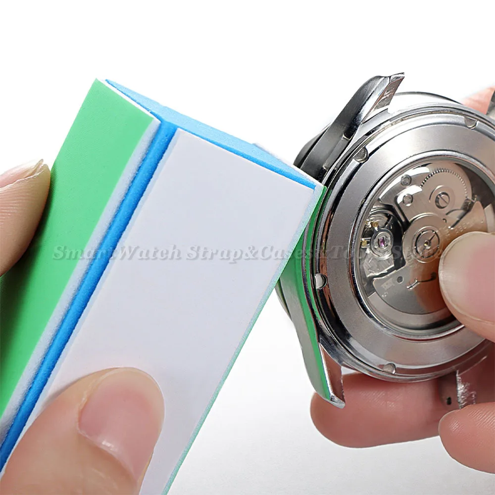 1/2pcs Watch Cleaner Rod 4 Sides Mesh Polishing Files Wrist Watch Parts Clean Polish Tool Rod for Watchmaker Accessories Tools