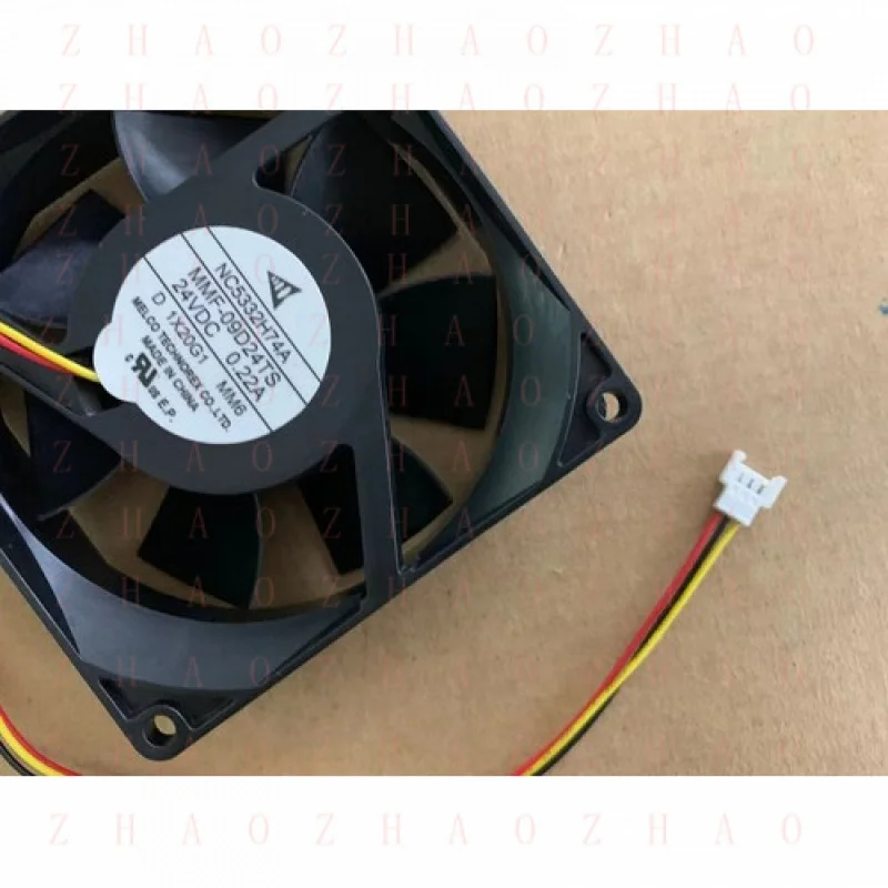 L+ 1pcs for Mitsubishi driver fan 0.22A NC5332H74A 9025 MMF-09D24TS-MM6 24V 3-pin 9CM