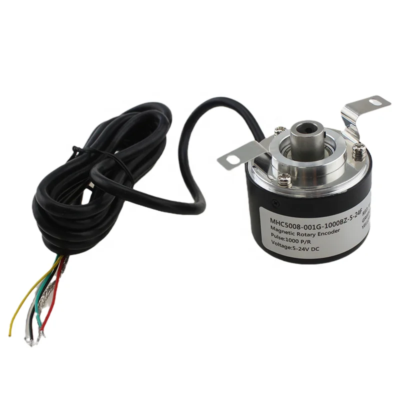 Rotary Encoder MHC50 Series Hollow Shaft Encoder 24V Output 50mm