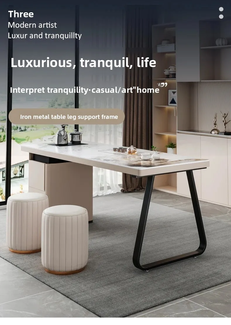 Iron Art Support Feet High-Temperature Painted Bar Stand Single-Side Table Legs Stable Heavy-Duty Table Parts Contemporary Style