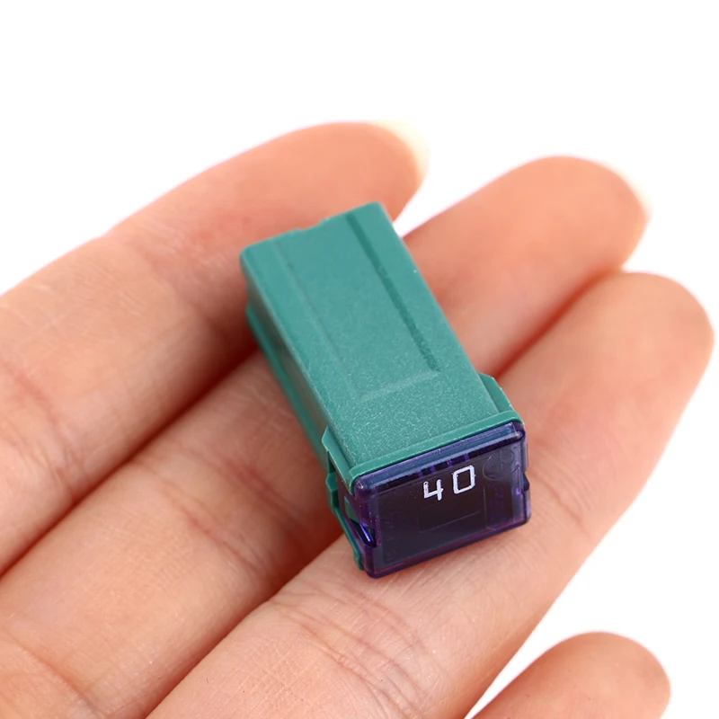 1 Piece Mini Square Fuse 32V 20A 25A 30A 40A 50A60A Automotive Car Fuse With Plastic Box，New and High Quality