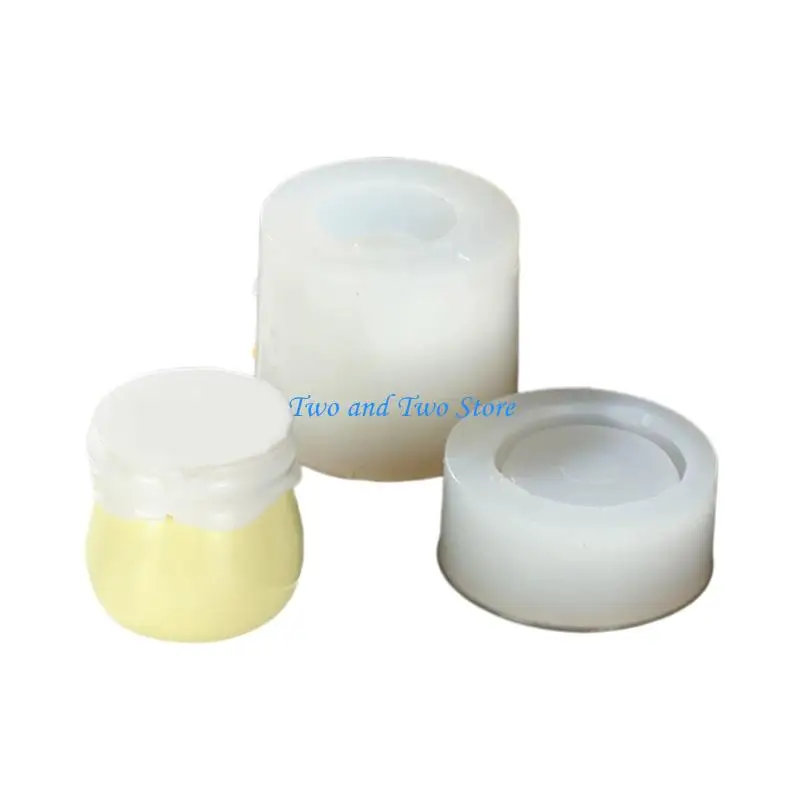 HX6F Versatile Silicone Craft Mold Suitable For Wedding Party Decoration Projects Jewelry Organiser Puddings Jar Making Tool