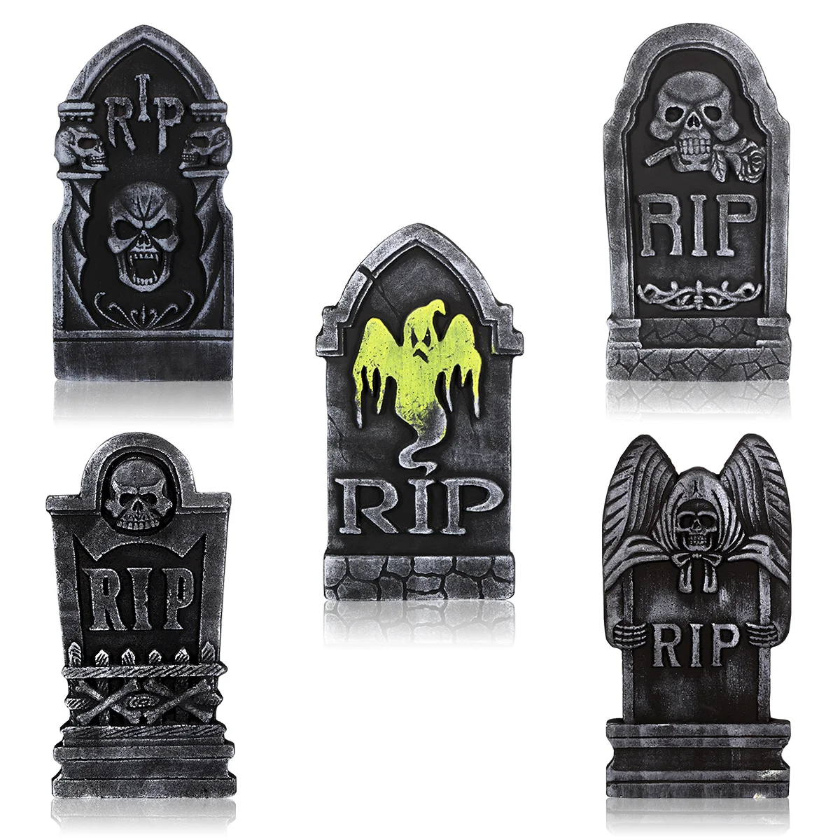 Outdoor Props Backyard & Garden Decorations Halloween Gardening Tombstone Clearance Lawn Gravestones