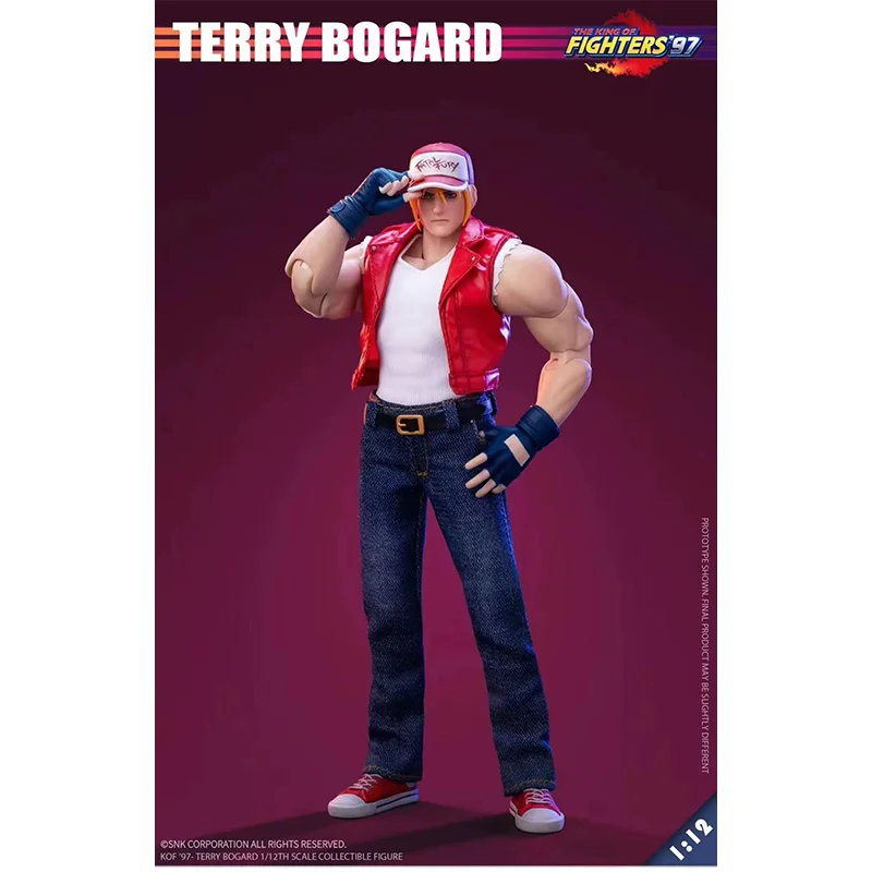 100% In Stock Original Tunshi Studio SNK THE KING OF FIGHTERS 97 Terry Bogard Anime Action Collection Figures Model Toys