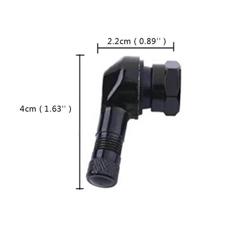 1Pc Motorcycle Rim Tire Accessories Wheels Spare Parts Metal Valve Elbow 90 Degree Angle Motorbike Wheel Tire Valve Stems Part