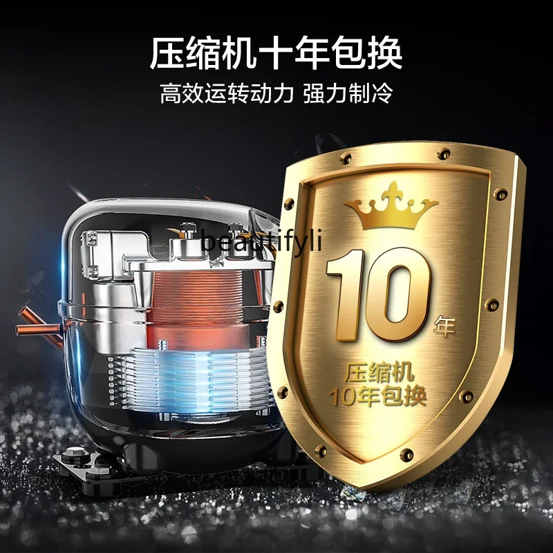 A61 Congelatore domestico piccolo congelatore a risparmio energetico grande capacità negativo 30 ℃   frigorifero di refrigerazione a congelamento profondo