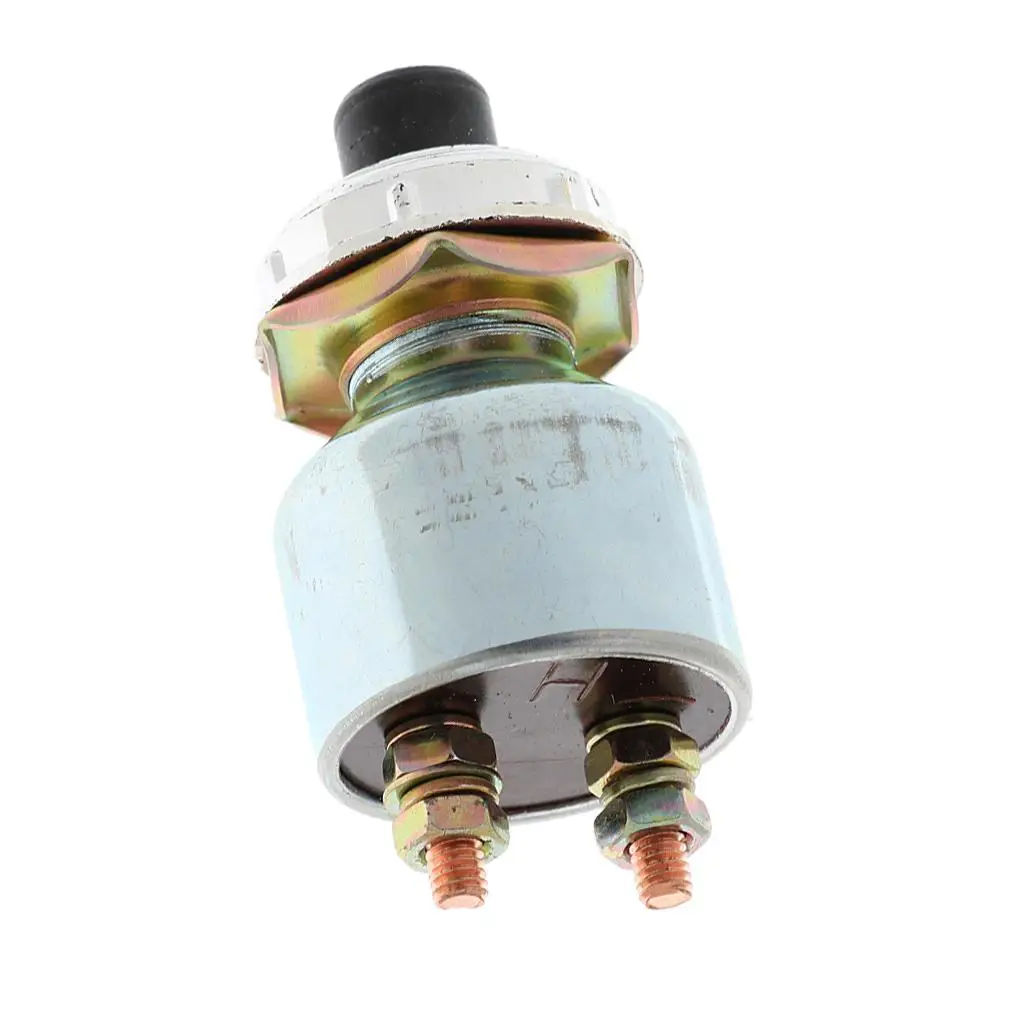 12V Engine Ignition Start Button Metal Plastic Car Switch Accessory Kit for Agricultural Vehicle