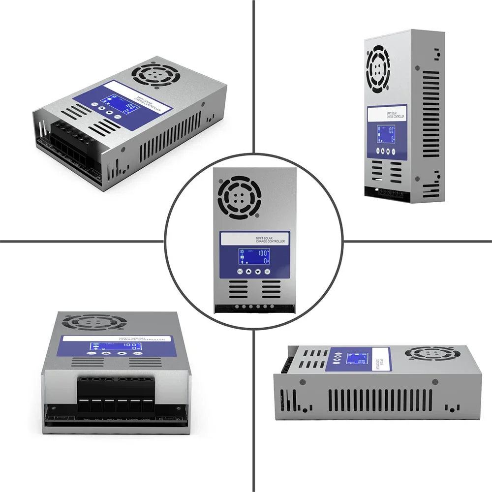 Imagem -06 - Controlador de Carga Solar Mppt 60a 48v 36v 24v 12v Auto Max pv 160vdc para Bateria de Lítio Chumbo Ácido Regulador de Carga do Painel Fotovoltaico