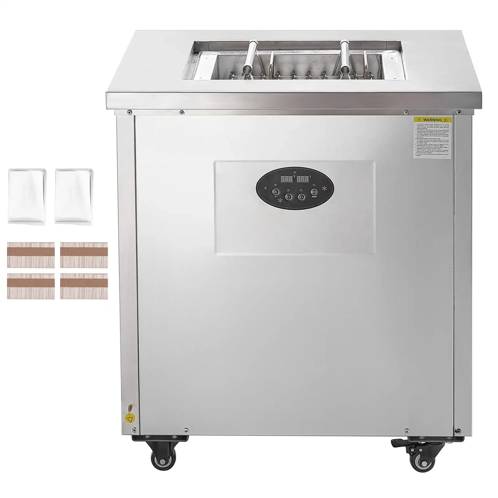 Commercial Popsicle Machine Single Mould Set - 40 PCS Ice Pops Lolly Maker