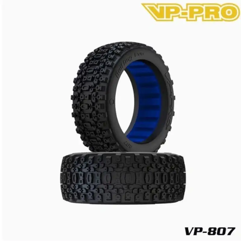 High Quality VP PRO VP 807G Bull Dog Evo 1/8 RC Buggy Tire 17mm Nut Racing Tire Sponge High Grip ARRMA Xray Hsp Kyosho