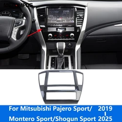 For Mitsubishi Pajero/Montero/Shogun Sport 2019-2024 2025 Air Conditioner Vent Outlet Trim Navigation Frame Interior Accessories
