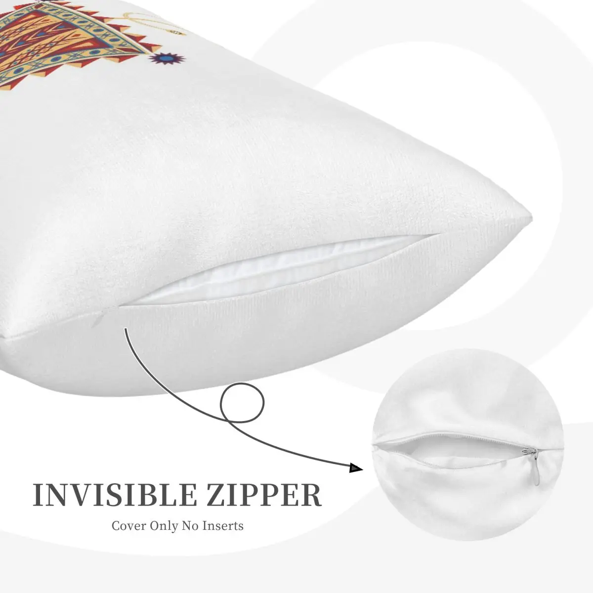 Amazigh Tazerzit Emblem Of The Moroccan Berbers Rectangle Pillowcase Cushion Cover Decorative Bedroom Bed Home Throw Pillow