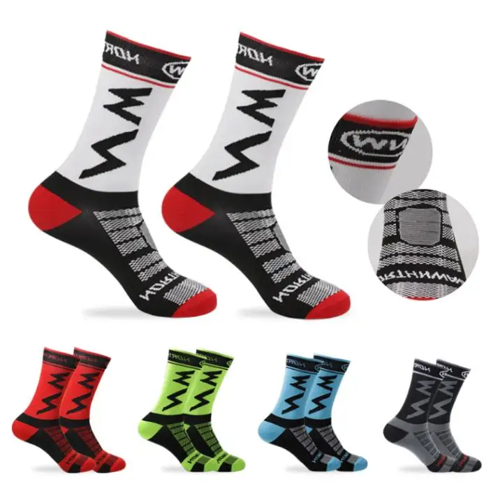 

1 Pair of Outdoor Running Training Cycling Socks Men's Outdoor Sports Marathon Socks, Football Socks, Basketball Women's Socks