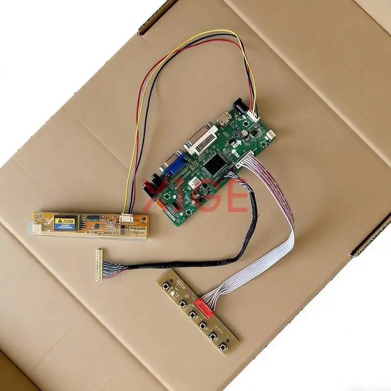 

For LTD141EA HT14X19 TD141TGCD HT14X1B Screen Drive Controller Board Kit DIY 1-CCFL 1024x768 1024*768 30 Pins LVDS VGA DVI HDMI