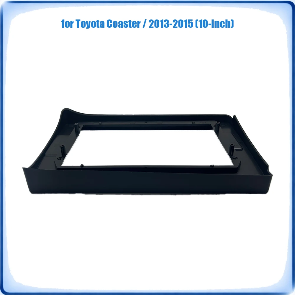 Car Radio Fascia Frame For Toyota Coaster 2013-2015 10 inch Wiring Harness Power Cable Car Accessories Plug & Play