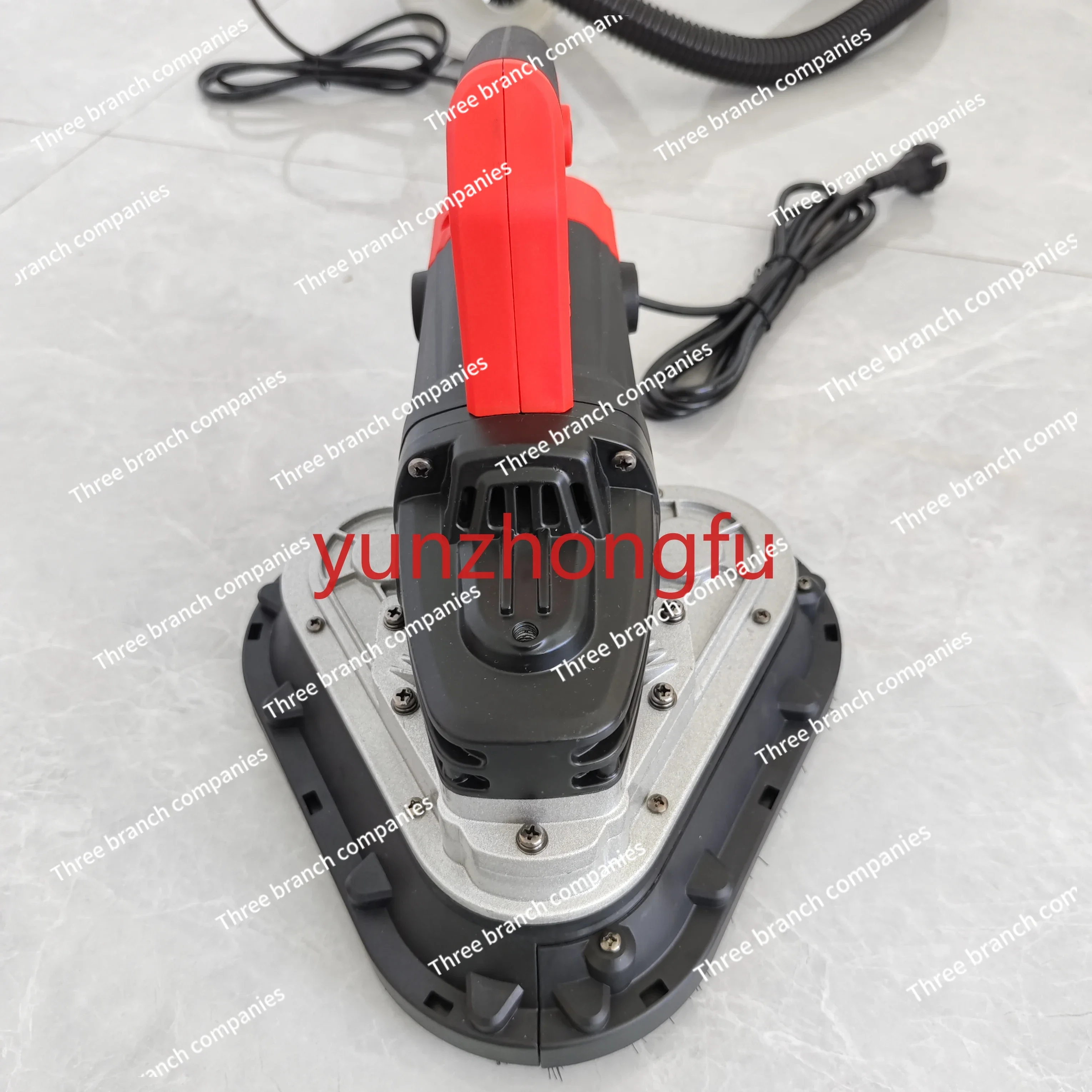 Edging Concrete Cement Floor Renovation Terrazzo Epoxy Hand-Held Three-Head Dust-Free Grinding Machine