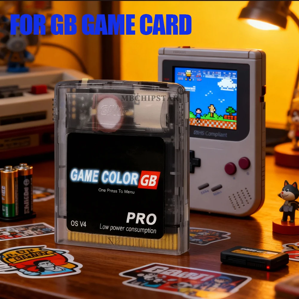 Gameboy Everdrive Cartridge 2000 Games GBC Card 8GB Memory For Handheld ...