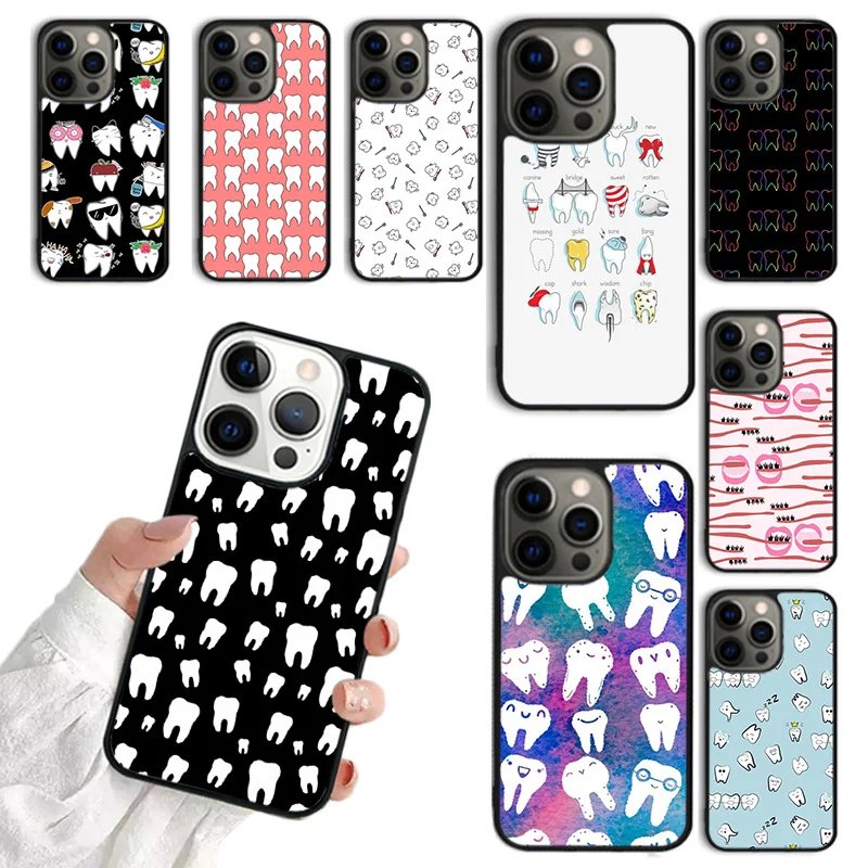 Dentist Dental Tooth Nurse Phone Case For iPhone 15 16 SE2020 11 12 13 14 Pro Max Mini Cover For iPhone Max 6 7 8 Plus Fundas