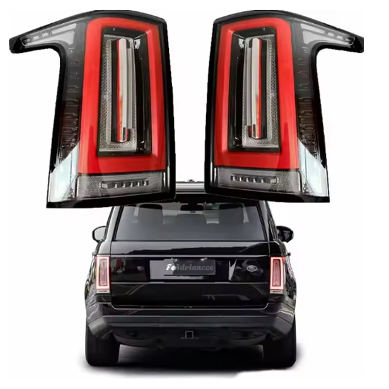 

2013-2022 Land Rover Range Rover LED Tail Lights Upgrade New Red Lens Custom Taillights for Rolls-Royce Cullinan