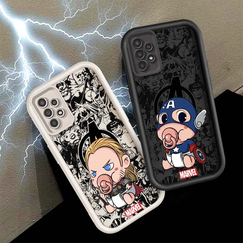 

Marvel Anime Heroes Cute For Samsung A73 A72 A56 A55 A54 A53 A35 A32 A25 A23 A21s A14 A05 5G Eye Ladder