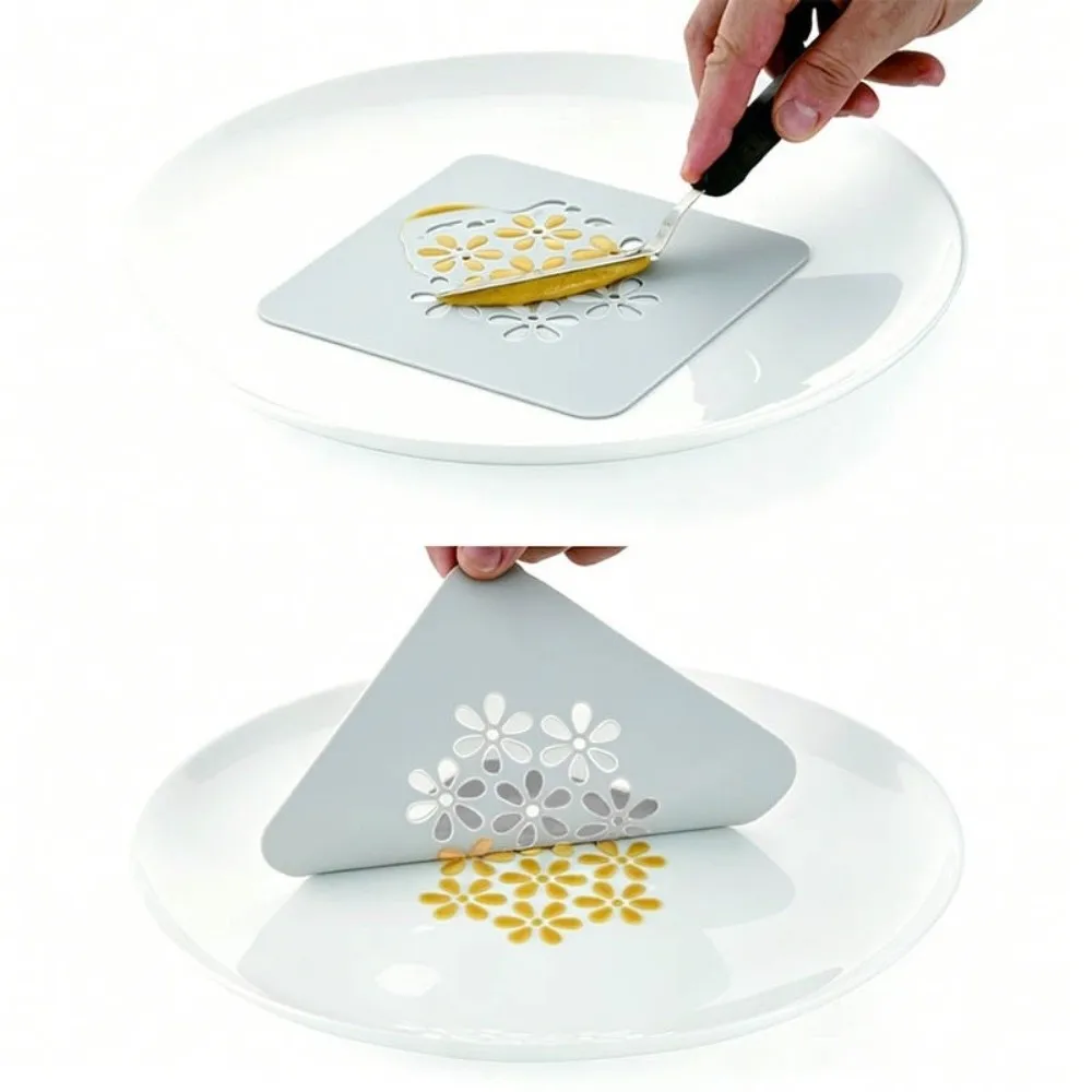 Non Stick Bakery Printing Mold Hand Washable Easy Release Dessert Decoration Mold DIY Manual Unmolding Bakery Dish Printing Mold