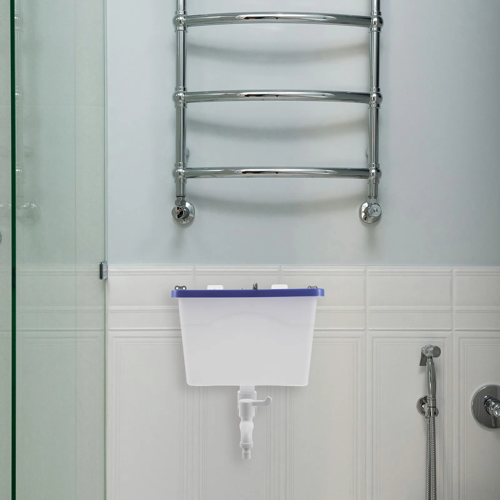 Wall Mounted Hair Washing Bucket Salon Shampoo Basin Portable Hairdressing Equipment for Home and Professional Use view 3