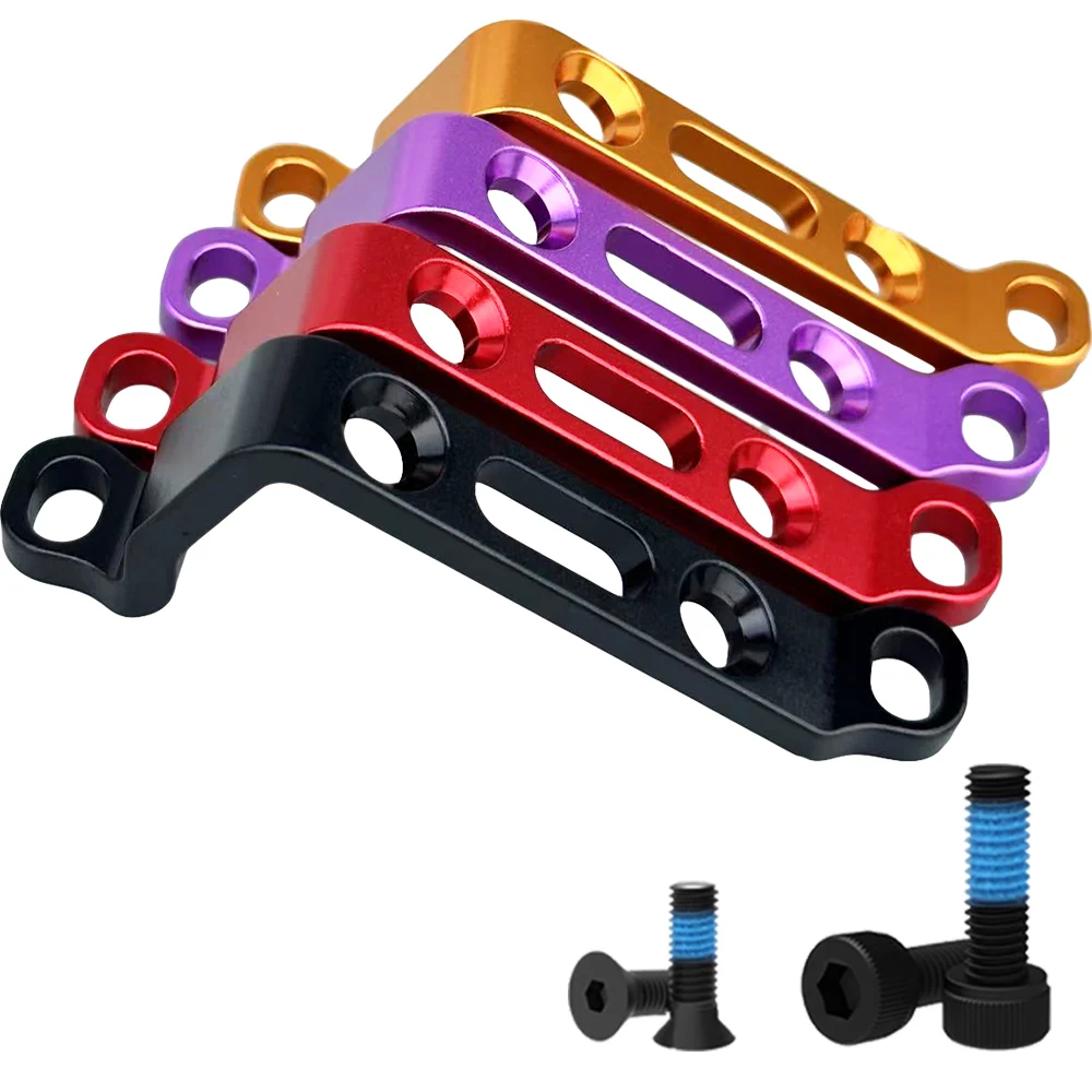 AliExpress GANOPPER Post Mount To Flat Mount Adapter Bicycle Disc Brake Adapter Bike Frame Fork PM to FM A B Caliper Mount for 140/160/180mm Rotor