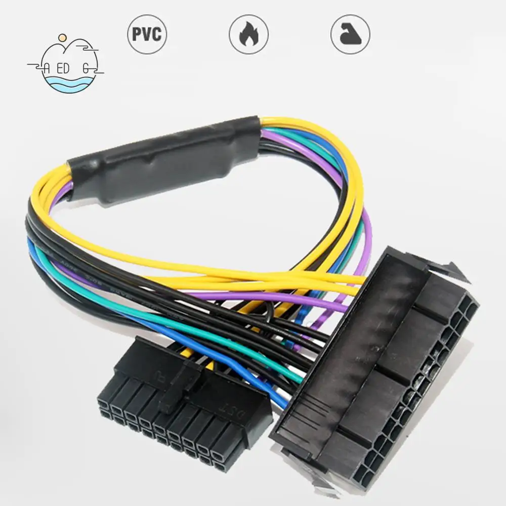 

AED6-PSU ATX 24Pin To 18Pin Adapter Converter Power Cable Cord For HP Z420 Z620 Desktop Workstation Motherboard 18AWG 30CM