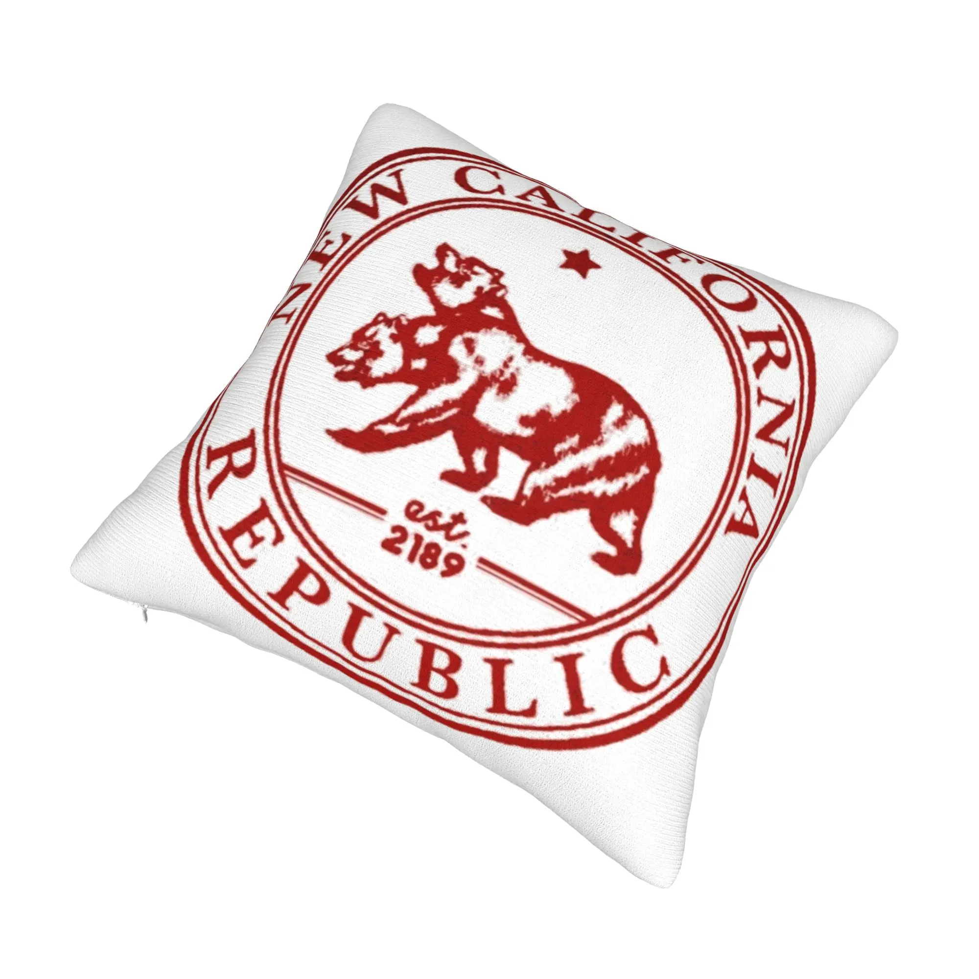 Decorative Pillow Cover Republic California Merchandise Bed  Throw Pillow Case Cover Square Multi-Size