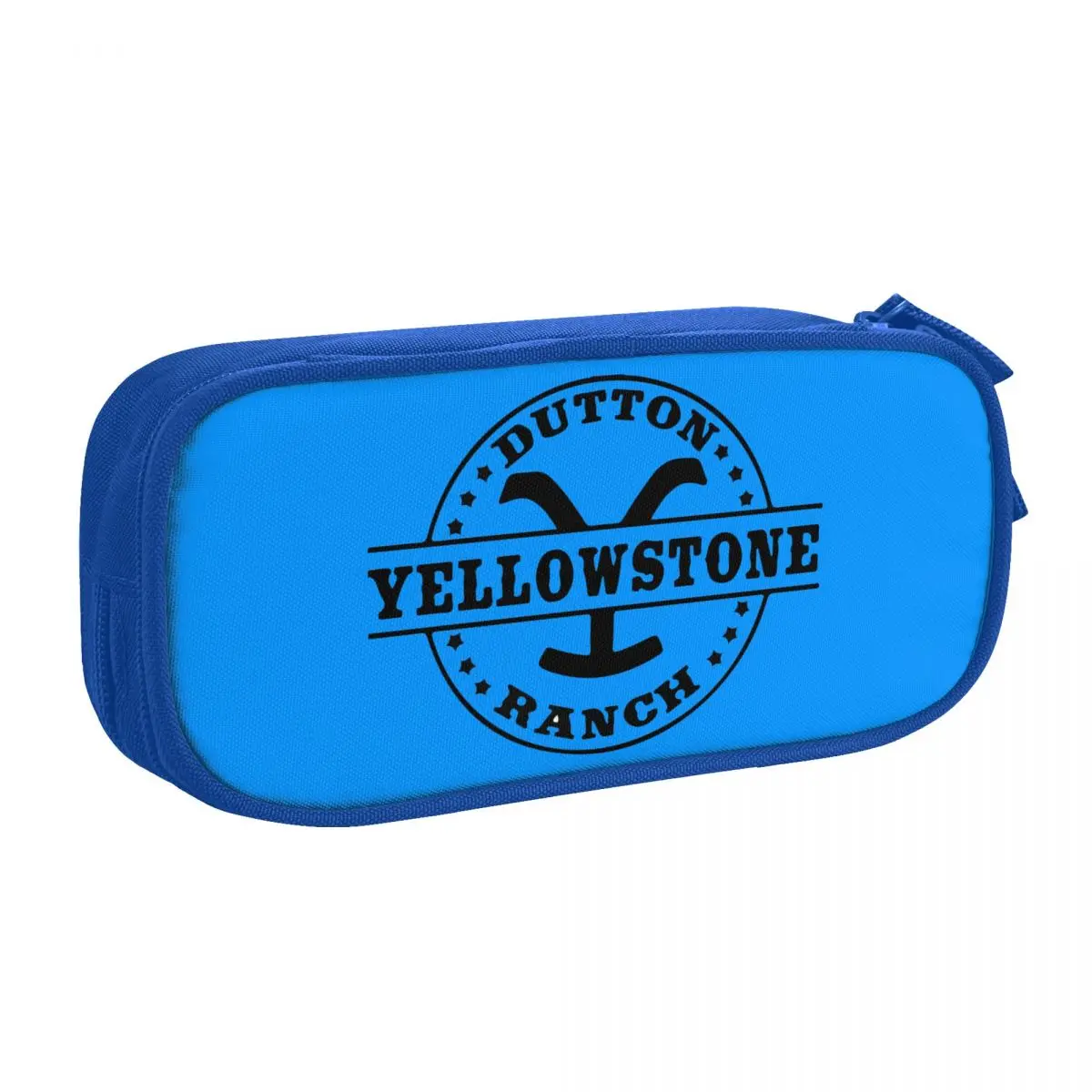 Custom Kawaii Dutton Ranch Yellowstone Pencil Case for Boy Girl Large Storage Pencil Bag School Accessories