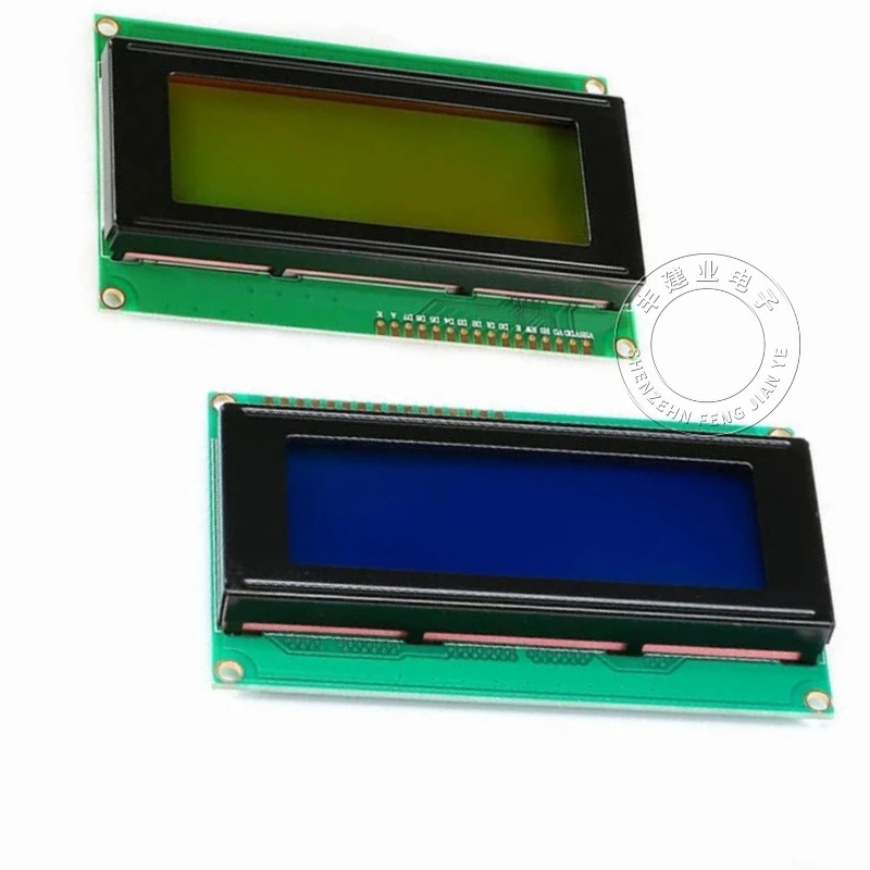 LCD2004+I2C 2004 20X4 2004A BLUE/GREEN SCREEN HD44780 CHARACTER LCD /W IIC/I2C SERIAL INTERFACE ADAPTER MODULE FOR ARDUINO