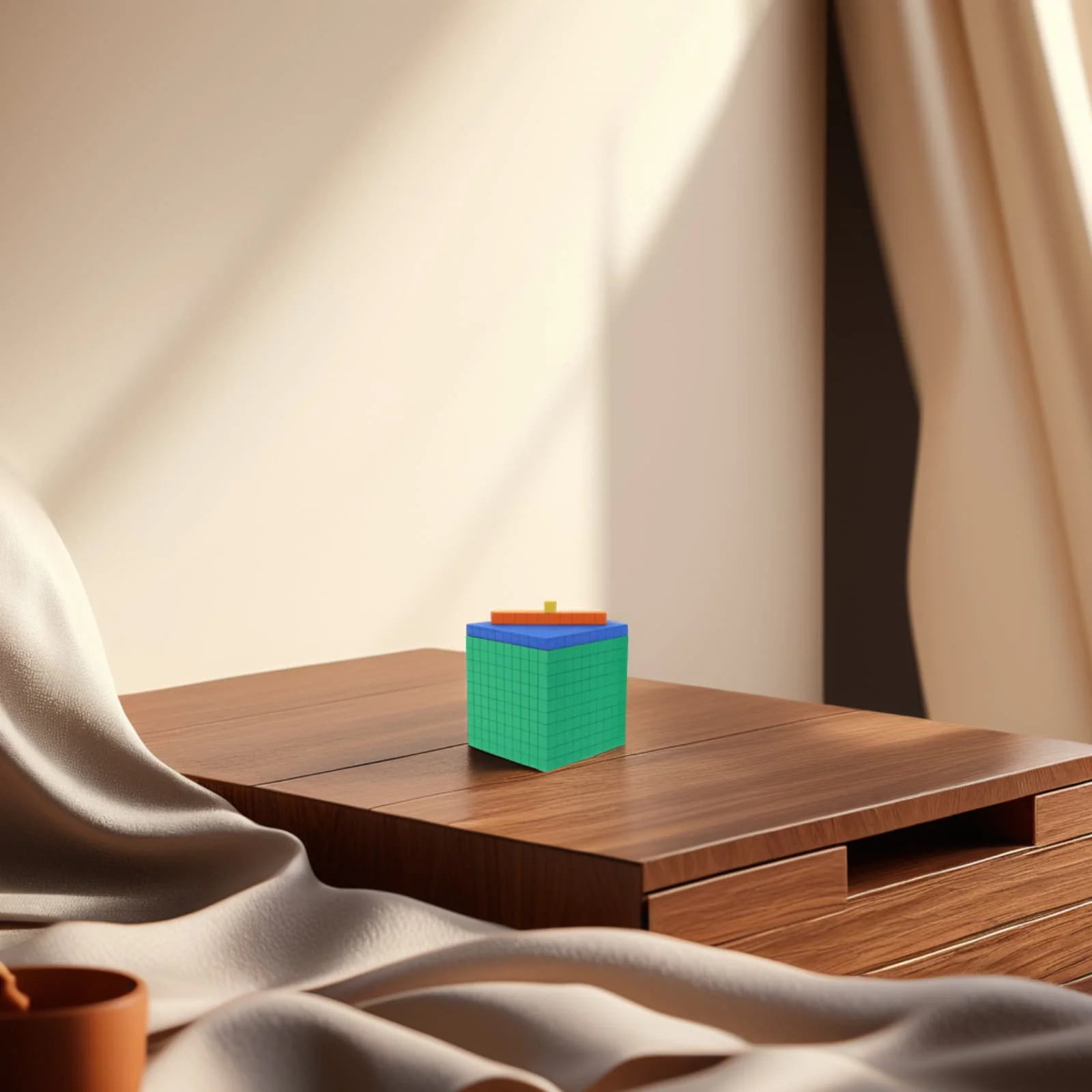 

1Set Foam Counting Blocks Math Manipulatives for Kids Base Ten System Learning Numbers Addition Subtraction Early Education