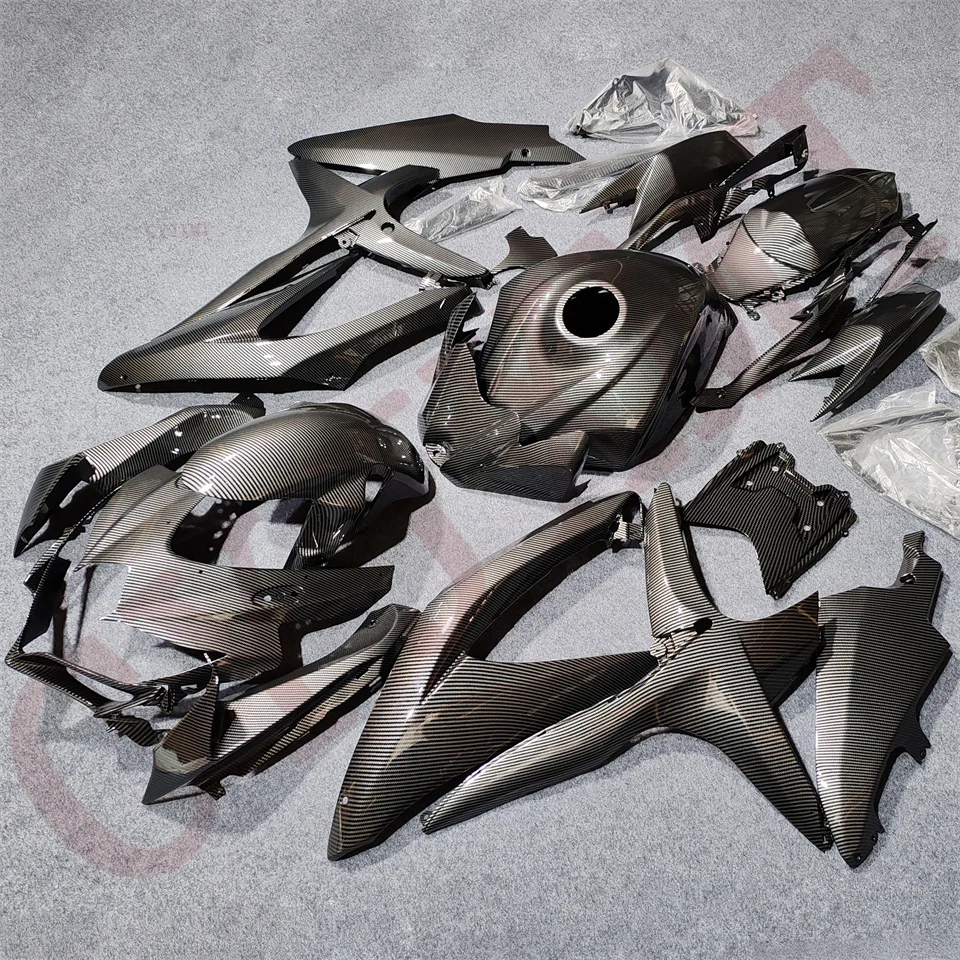Carbon Fibre Gloss Motorcycle Fairings for Gsxr 600 750 K8 2008 2009 2010 Fairing Kit Gsxr600 Gsxr750 08-10 Bodyframe Cowl Shell view 4