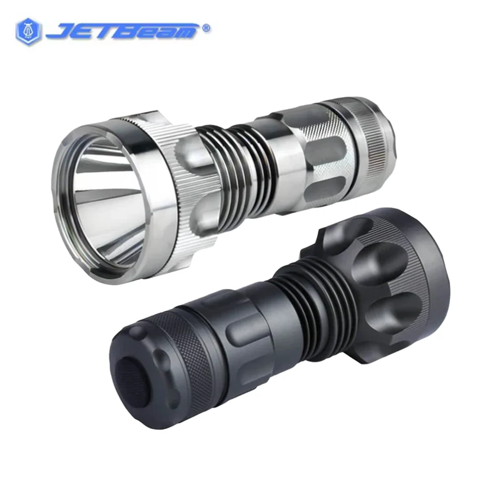 Jetbeam M30 High Power EDC Flashlight 3000 Lumens Ultra Long Range LED Torch Light With 2x 18350 Battery for Outdoor Camping