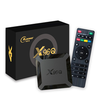 X96Q Android10 TV Box Allwinner H313 Quad Core 4K Smart TV BOX 2GB16GB Wifi Youtube Netflix Multi Language Streaming Media Playe