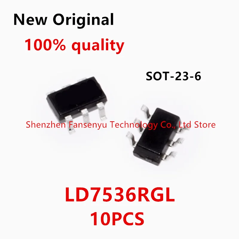 

10PCS LD7536RGL LD7536RG LD7536R LD7536 sot23-6 New original ic chip In stock