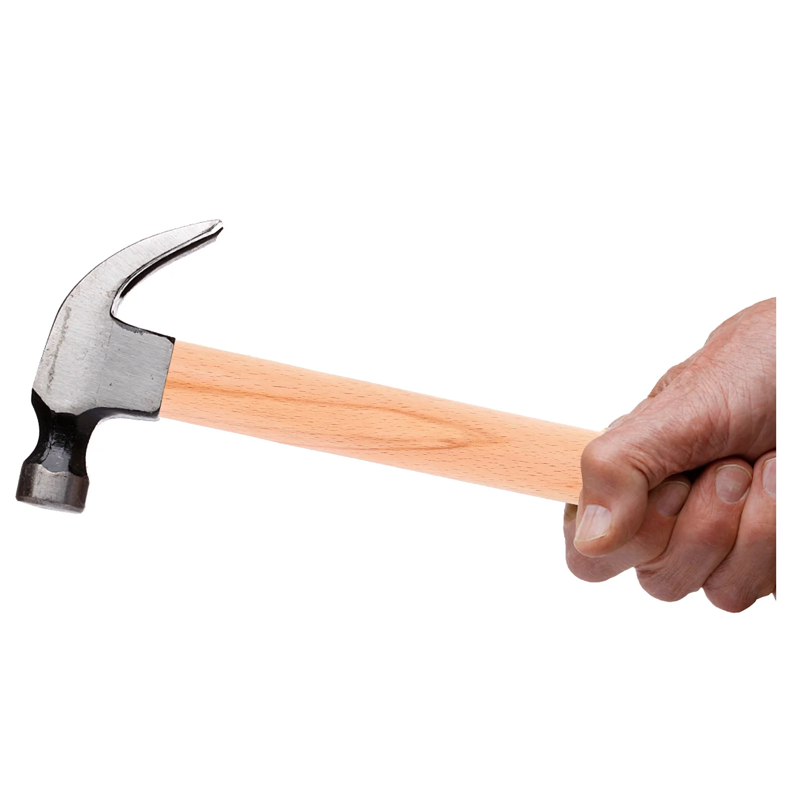 

Wooden 29cm AntiSkid Round Claw Hammer Handle Head Claw Ball Peen Hammers Hammer Ball Peen Mallet Tool Replacement