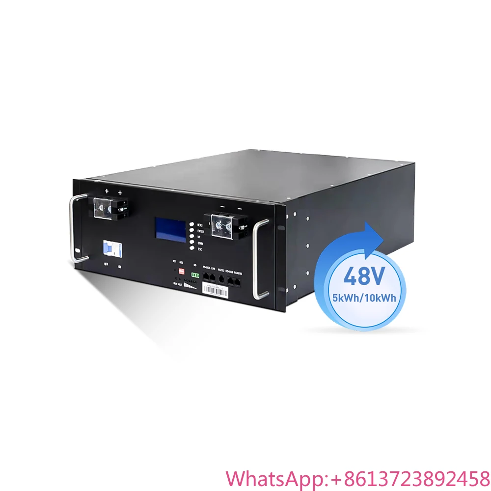 

Hot Selling EU Certificate 51.2V 100Ah Rack Mounted Low Voltage Lithium Battery Package for Solar Energy System