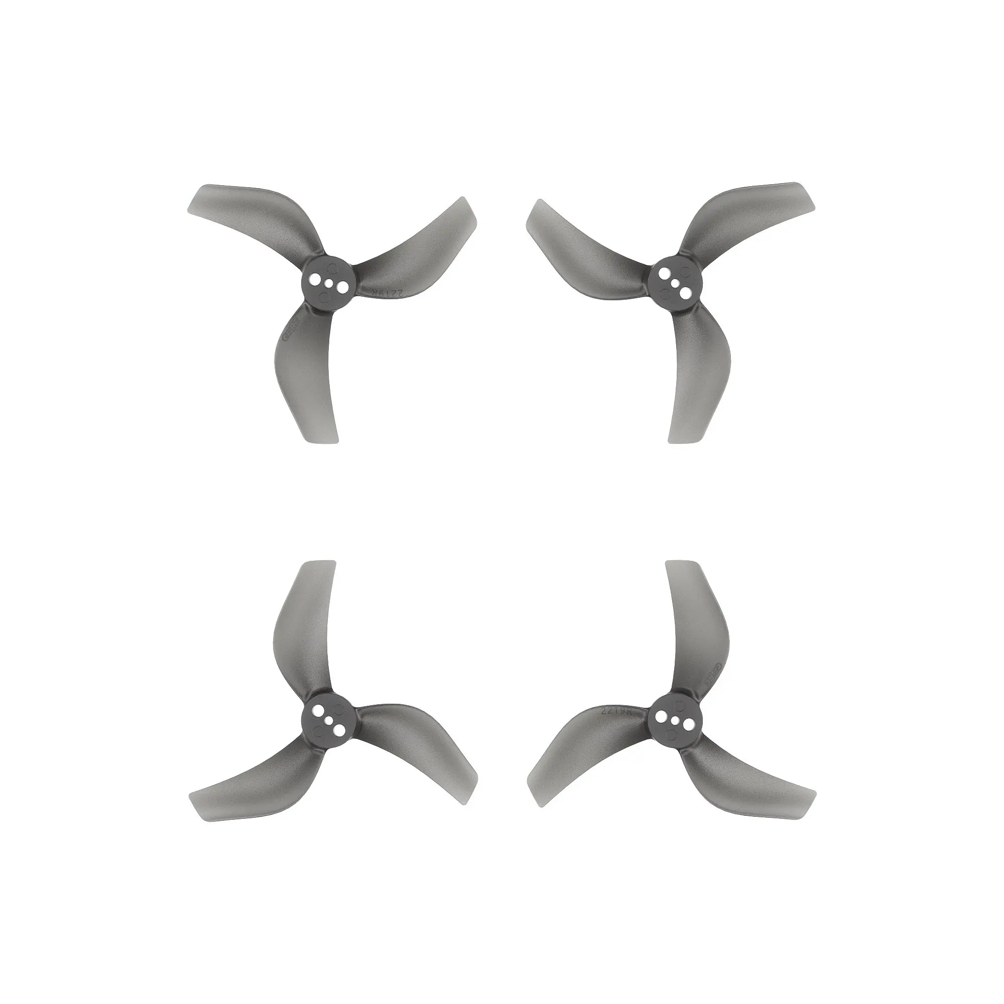 2 paires (2CW + 2CCW) Hélice GEPRC GEMFAN GP2219 à 3 pales pour DarkStar22