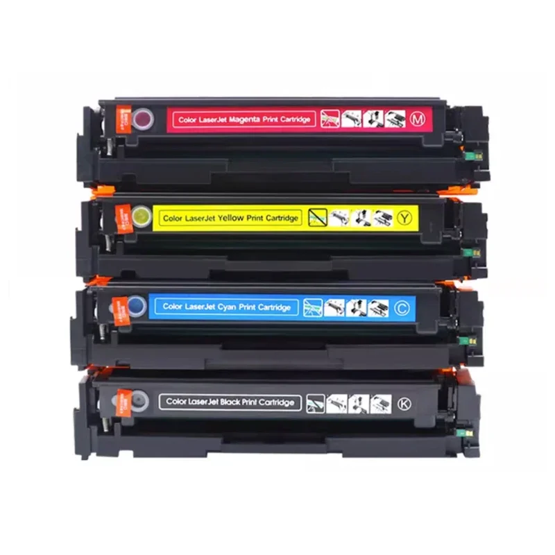 1Set Compatible for hp 203A CF540A 540a toner cartridge for HP LaserJe Pro M254nw M254dw MFP M281fdw M281fdn M280nw