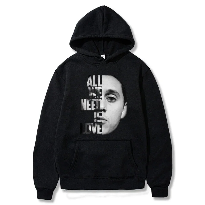 Canserbero Hoodies Men and Women Fashion Rapper Graphic Printed Sweatshirts Casual Harajuku Streetwear Tracksuit Hooded Pullover