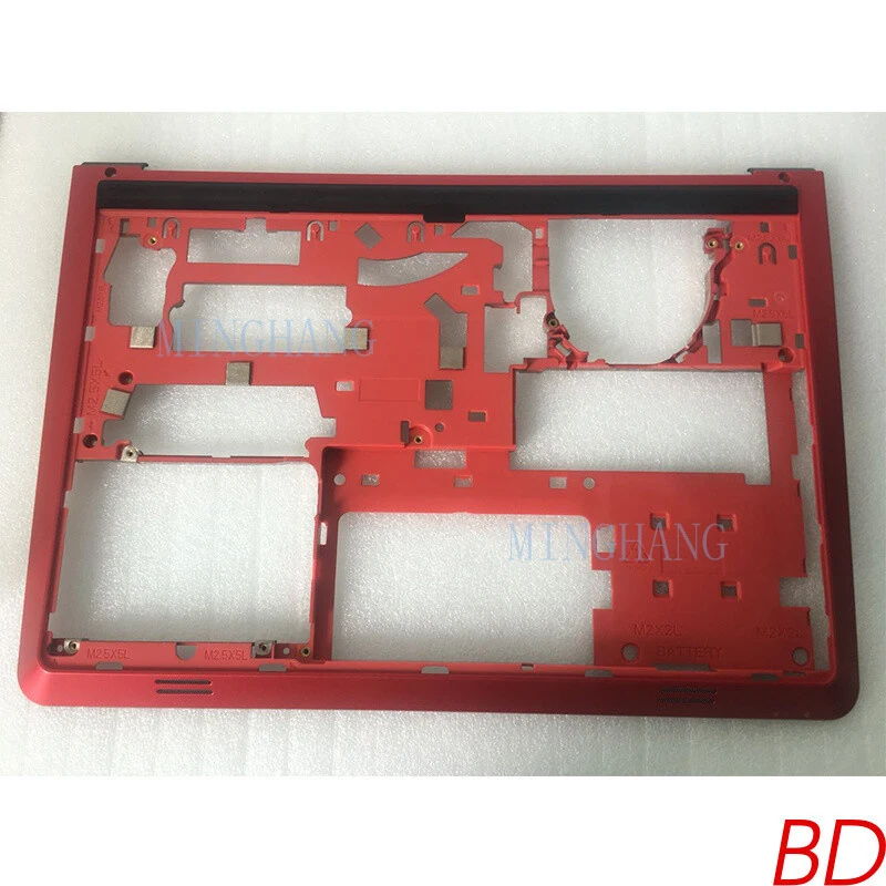 M   For Dell Inspiron 14 5447 D Shell Bottom Base Case Red DT1VR 0DT1VR