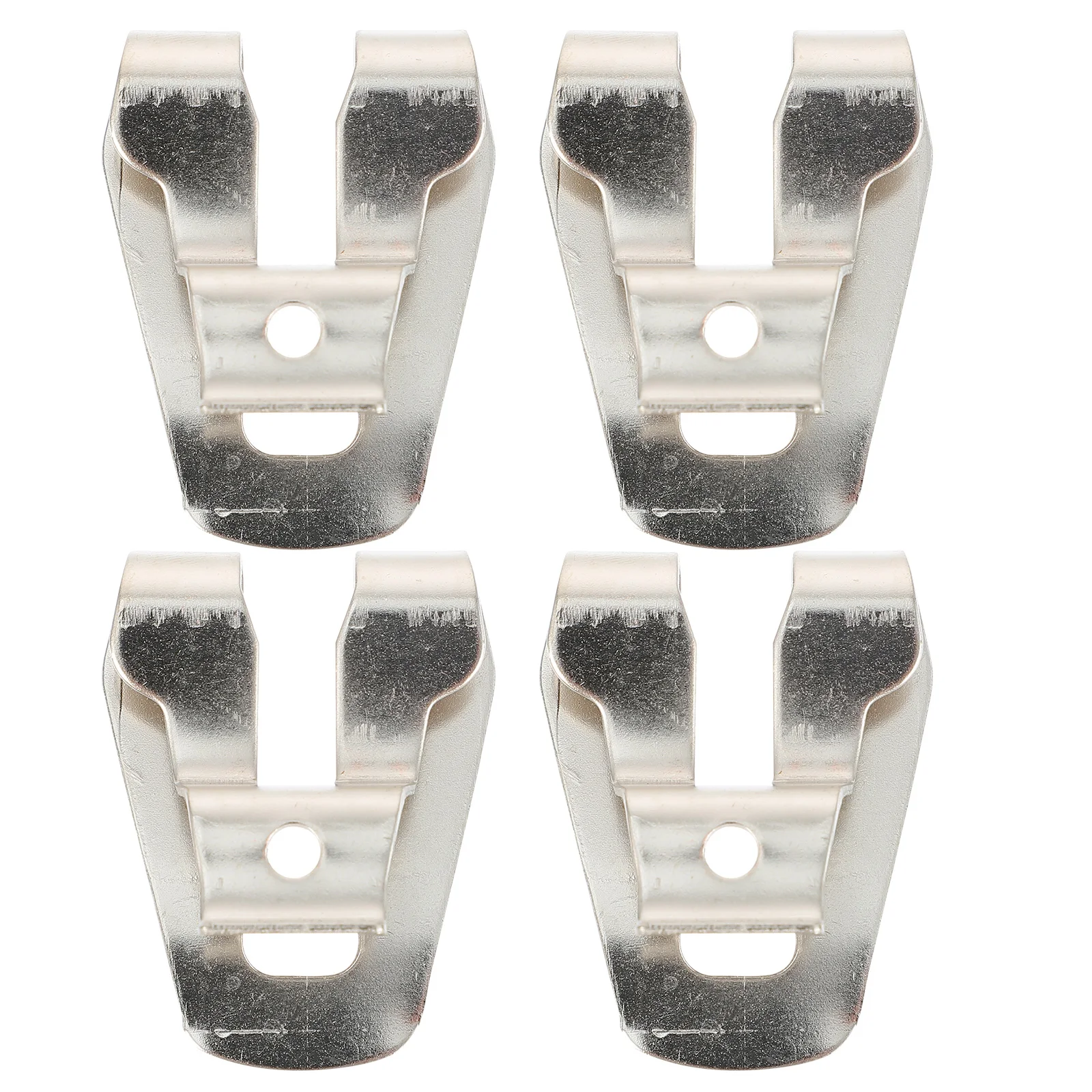 

4pcs Steel Belt Clips Replacement Hooks for Electrician Lightweight Durable Tool Study Drill Driver Hardware Buckle