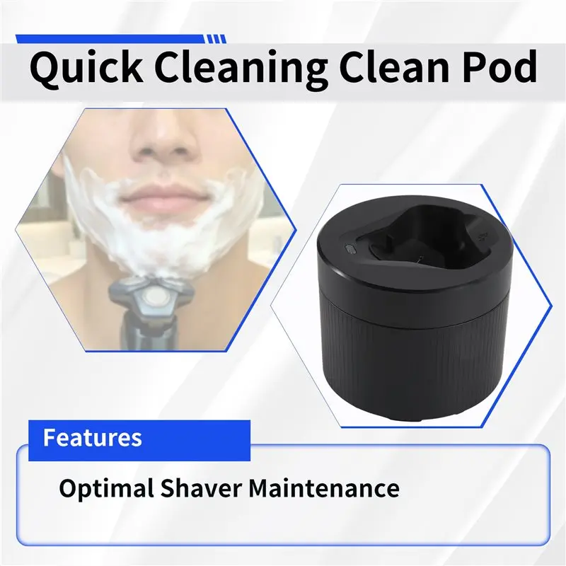 ABBZ-Replacement Quick Cleaning Clean Pod For Norelco 2Nd Generation 7000 And Series 9000 Shavers