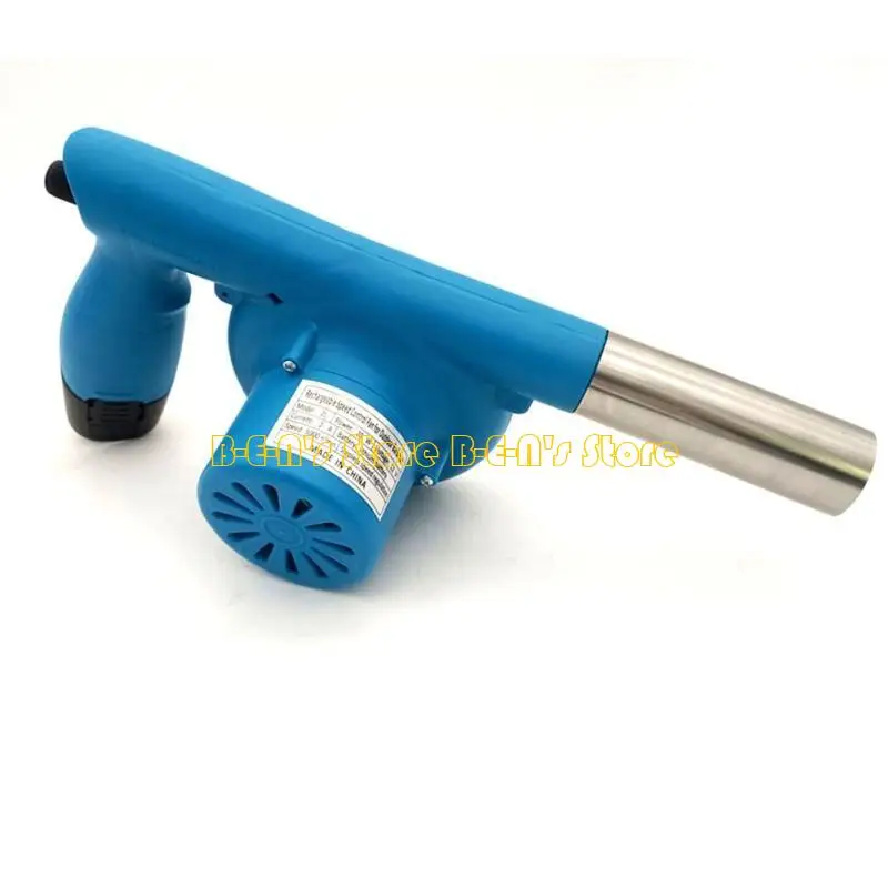 Y1AD شواء مروحة المحمولة الهواء توربو منفاخ التيار المتناوب 100-240 فولت قابل للتعديل سرعة 5000R/دقيقة للشواء نزهة التخييم النار